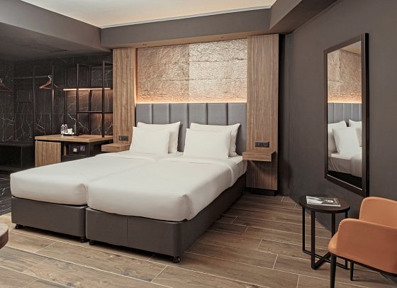 AX Odycy - Wohnbeispiel Vierbettzimmer Deluxe Meerblick (Zimmercodierung RDM)
