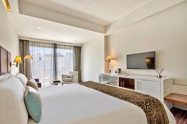 The George, Urban Boutique Hotel - Wohnbeispiel Junior Suite (Zimmercodierung JB1)