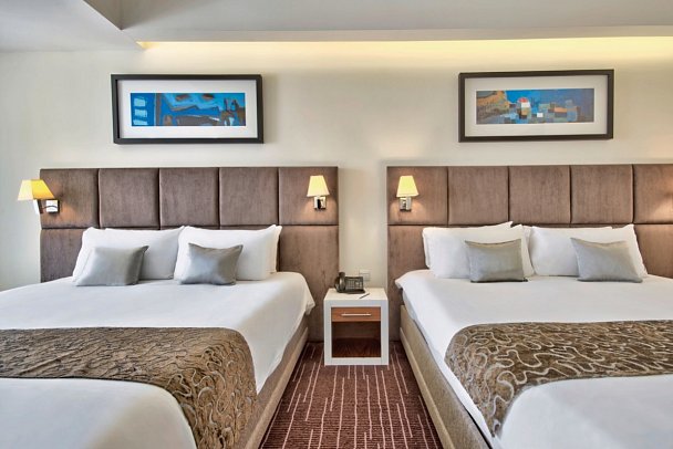 The George, Urban Boutique Hotel - Wohnbeispiel Doppelzimmer Deluxe (Zimmercodierung DD1)