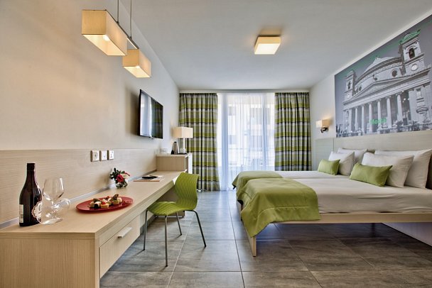 Santana Hotel & Spa - Wohnbeispiel Doppelzimmer Komfort (Zimmercodierung DF1)