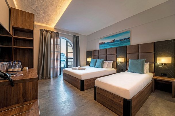 Pebbles Resort - Wohnbeispiel Dreibettzimmer (Zimmercodierung TS1)