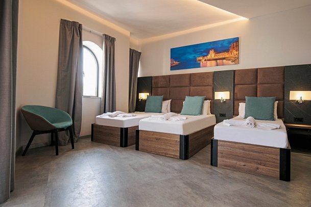 Pebbles Resort - Wohnbeispiel Dreibettzimmer Superior (Zimmercodierung TS1)