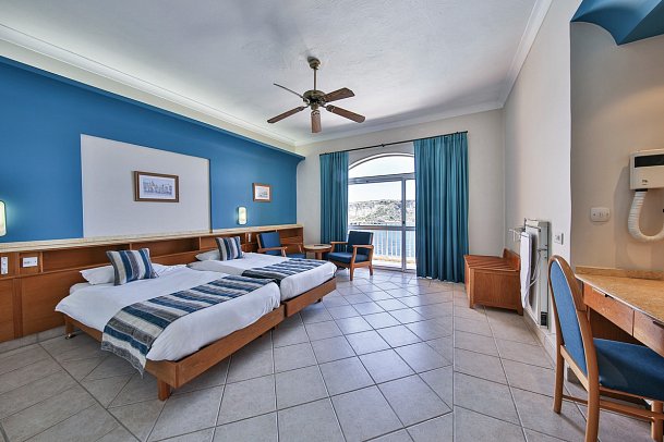 Paradise Bay Resort - Wohnbeispiel Doppelzimmer Meerblick (Zimmercodierung DBM)