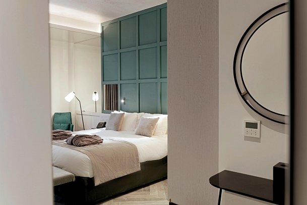 The Embassy Valletta Hotel - Wohnbeispiel Doppelzimmer Deluxe (Zimmercodierung DD1)