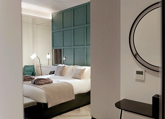 The Embassy Valletta Hotel - Wohnbeispiel Doppelzimmer Deluxe (Zimmercodierung DD1)