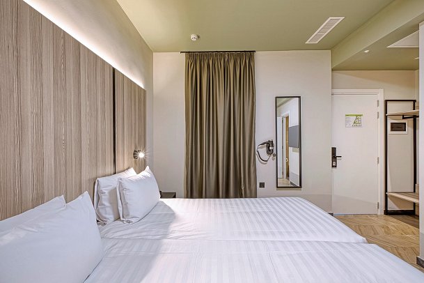 VITA Hotel & Rooftop - Wohnbeispiel Doppelzimmer Standard (Zimmercodierung DG1)