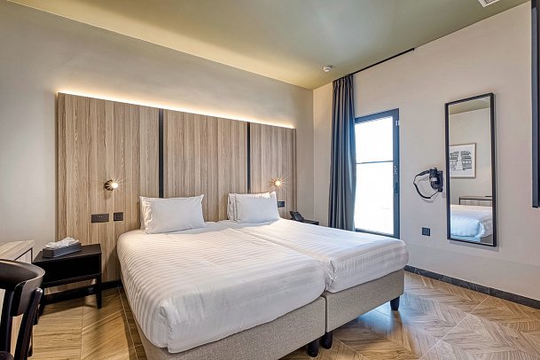 VITA Hotel & Rooftop - Wohnbeispiel Doppelzimmer Standard (Zimmercodierung DG1)