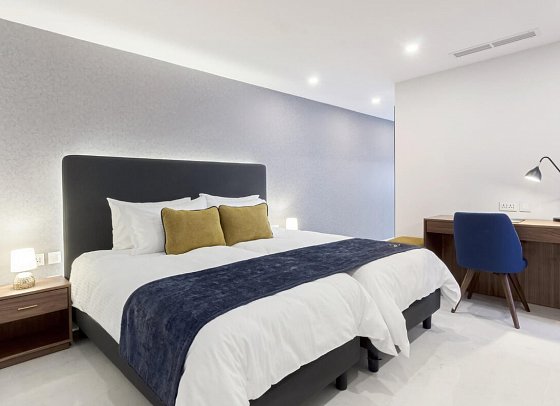 The Duke Boutique Hotel - Wohnbeispiel Doppelzimmer Standard (Zimmercodierung DG1)