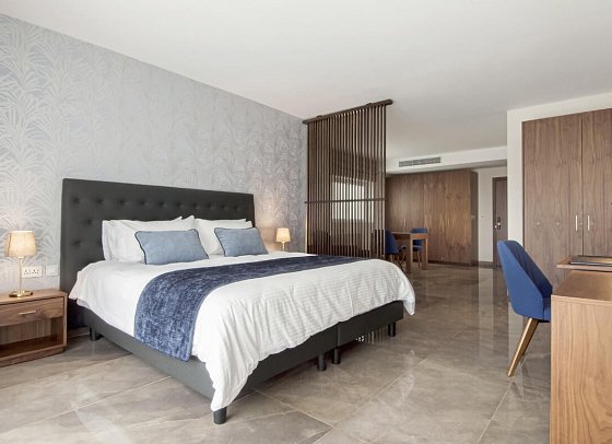 The Duke Boutique Hotel - Wohnbeispiel Doppelzimmer Jacuzzi (Zimmercodierung DQ1)
