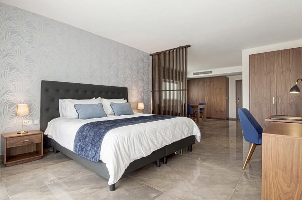 The Duke Boutique Hotel - Wohnbeispiel Doppelzimmer Jacuzzi (Zimmercodierung DQ1)