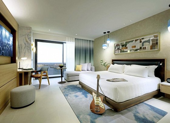 Hard Rock Hotel Malta - Wohnbeispiel Doppelzimmer Deluxe (Zimmercodierung DD1)