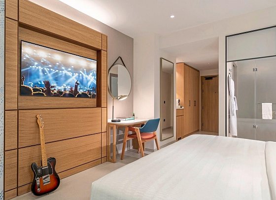 Hard Rock Hotel Malta - Wohnbeispiel Doppelzimmer Superior (Zimmercodierung DS1)