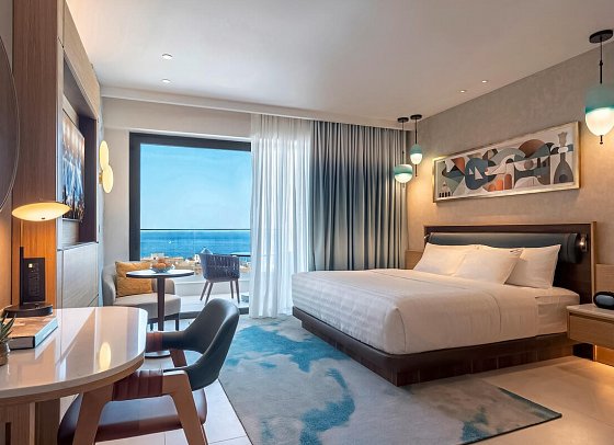 Hard Rock Hotel Malta - Wohnbeispiel Doppelzimmer Deluxe (Zimmercodierung DD1)