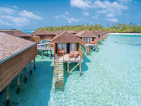 Meeru Maldives Resort Island - Wohnbeispiel Jacuzzi Water Villa (Zimmercodierung VX2)