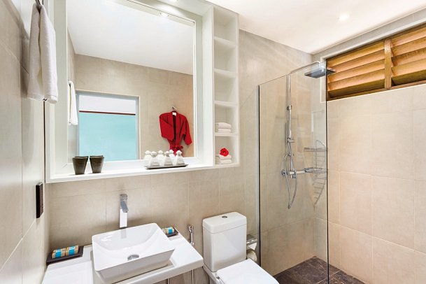 Meeru Maldives Resort Island - Beispiel Bad Garden (Zimmercodierung UG1)