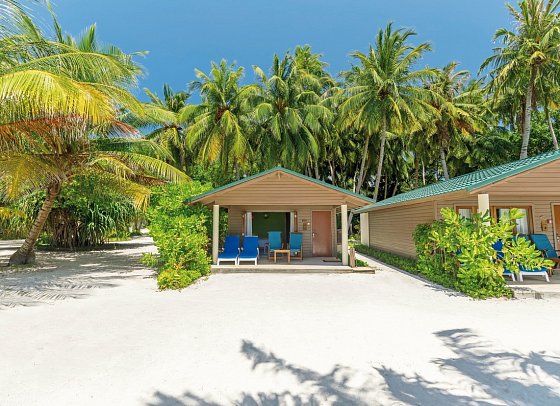 Meeru Maldives Resort Island - Wohnbeispiel Beach Villa (Zimmercodierung VB1)
