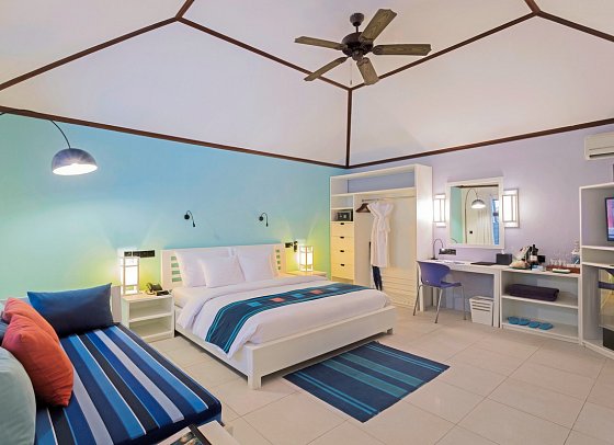 Meeru Maldives Resort Island - Wohnbeispiel Garden (Zimmercodierung UG1)