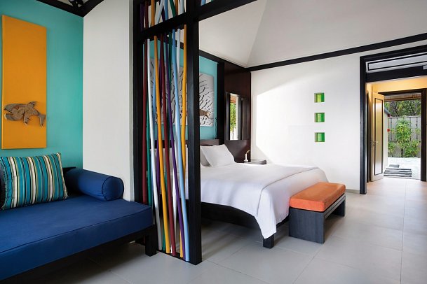 Dhawa Ihuru - Wohnbeispiel Beachfront Jet-Pool Villa (Zimmercodierung VB2)