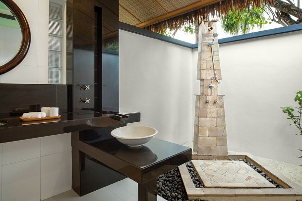 Dhawa Ihuru - Beispiel Bad Beachfront Villa (Zimmercodierungen VB1 & VB3)