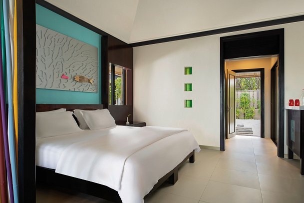 Dhawa Ihuru - Wohnbeispiel Beachfront Villa (Zimmercodierungen VB1 & VB3)