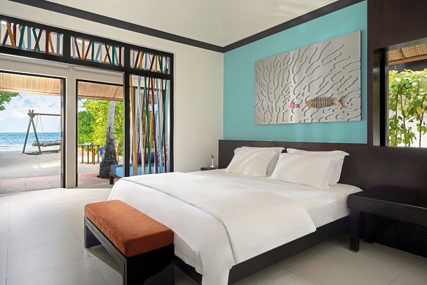 Dhawa Ihuru - Wohnbeispiel Beachfront Jet-Pool Villa (Zimmercodierung VB2)