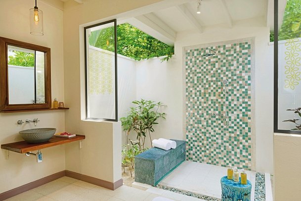 Sentido OBLU Helengeli - Beispiel Bad Deluxe Beach Villa (Zimmercodierung VD1)