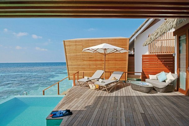 Kandolhu Maldives - Wohnbeispiel Ocean Pool Villa (Zimmercodierung VX2)