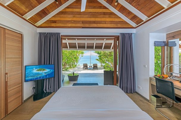 Kandolhu Maldives - Wohnbeispiel Beach Villa (Zimmercodierung VB1)
