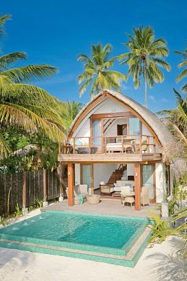 Kandolhu Maldives - Wohnbeispiel Duplex Pool Villa (Zimmercodierung VB3)