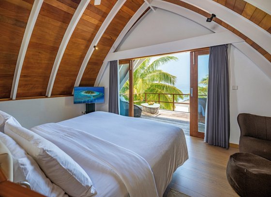 Kandolhu Maldives - Wohnbeispiel Duplex Pool Villa (Zimmercodierung VB3)