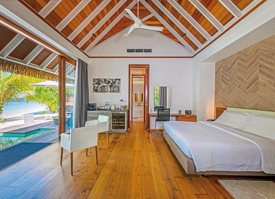 Kandolhu Maldives - Wohnbeispiel Pool Villa (Zimmercodierung VB2)