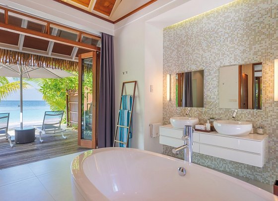 Kandolhu Maldives - Wohnbeispiel Pool Villa (Zimmercodierung VB2)