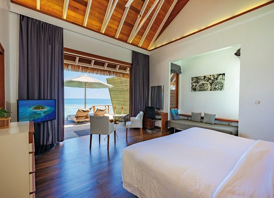 Kandolhu Maldives - Wohnbeispiel Ocean Pool Villa (Zimmercodierung VX2)