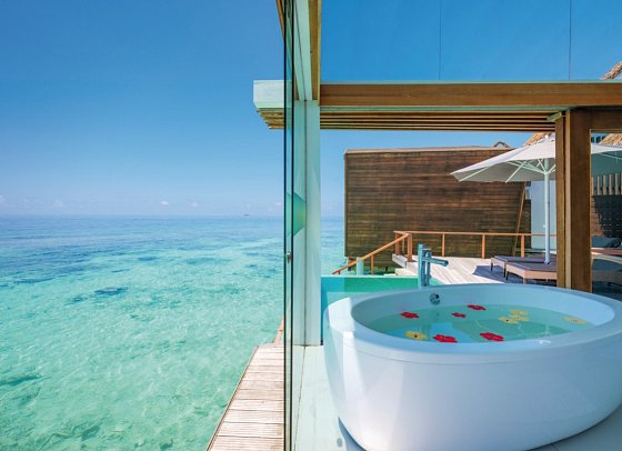 Kandolhu Maldives - Wohnbeispiel Ocean Pool Villa (Zimmercodierung VX2)