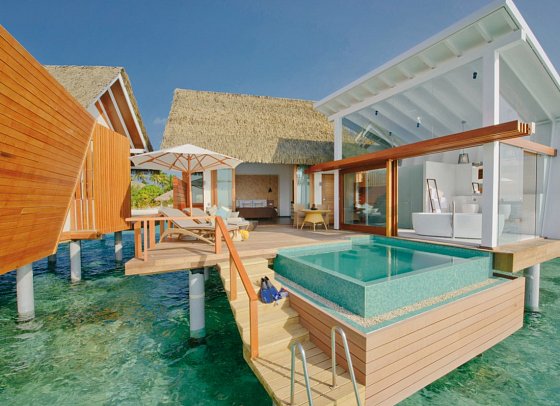 Kandolhu Maldives - Wohnbeispiel Ocean Pool Villa (Zimmercodierung VX2)