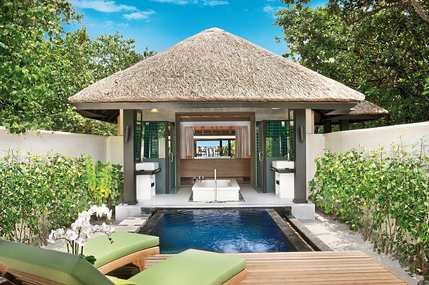 JA Manafaru - Wohnbeispiel Beach Villa with Pool (Zimmercodierung VB1)