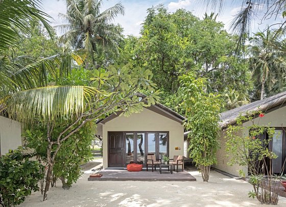 ADAARAN Select Hudhuranfushi - Wohnbeispiel Deluxe Beach Villa (Zimmercodierungen VB2 & VB8)