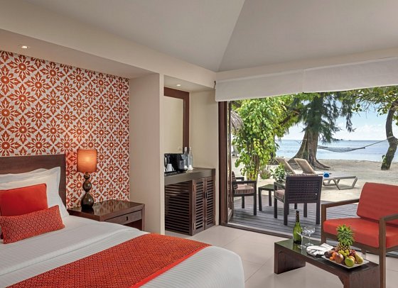 ADAARAN Select Hudhuranfushi - Wohnbeispiel Deluxe Beach Villa (Zimmercodierungen VB2 & VB8)