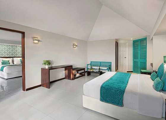 ADAARAN Select Hudhuranfushi - Wohnbeispiel Family Beach Villa (Zimmercodierungen FB1, FB2, FV1 & FV2)