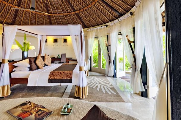 Banyan Tree Vabbinfaru - Wohnbeispiel Beachfront Pool Villa (Zimmercodierungen VB2 & VB3)