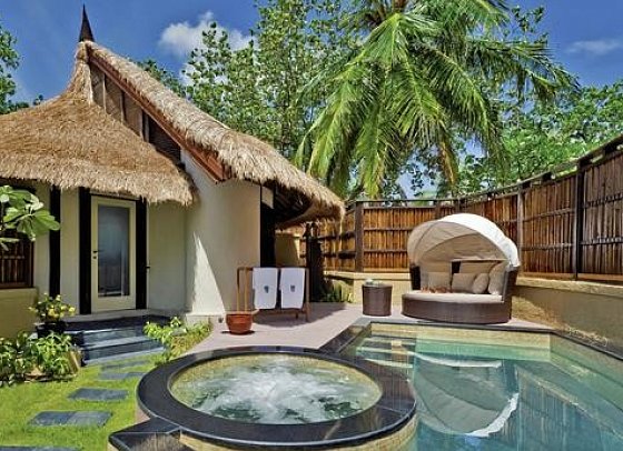 Banyan Tree Vabbinfaru - Wohnbeispiel Oceanview Pool Villa (Zimmercodierung VB1)