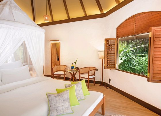 Coco Palm Dhuni Kolhu - Wohnbeispiel Deluxe Pool Villa (Zimmercodierungen VD2 & VD8)