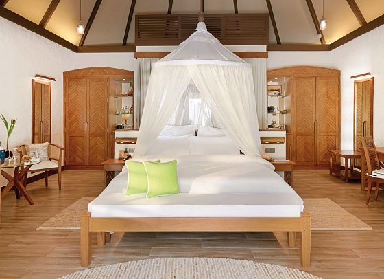 Coco Palm Dhuni Kolhu - Wohnbeispiel Deluxe Pool Villa (Zimmercodierungen VD2 & VD8)
