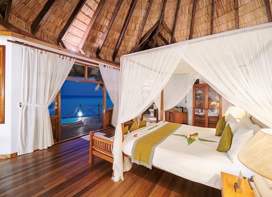 Coco Palm Dhuni Kolhu - Wohnbeispiel Sunset Lagoon Villa (Zimmercodierungen VL2 & VL8)