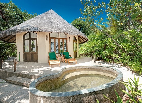 Coco Palm Dhuni Kolhu - Wohnbeispiel Beach Villa (Zimmercodierungen VB1, VB2, VB7 & VB8)