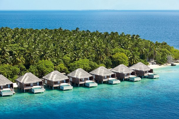 Dusit Thani Maldives - Waterfront Pool Villen (Zimmercodierungen VX1 & VX7)
