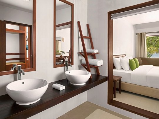 Villa Park Sun Island - Beispiel Bad Sunset Beach Villa (Zimmercodierungen VB3 & VB9)