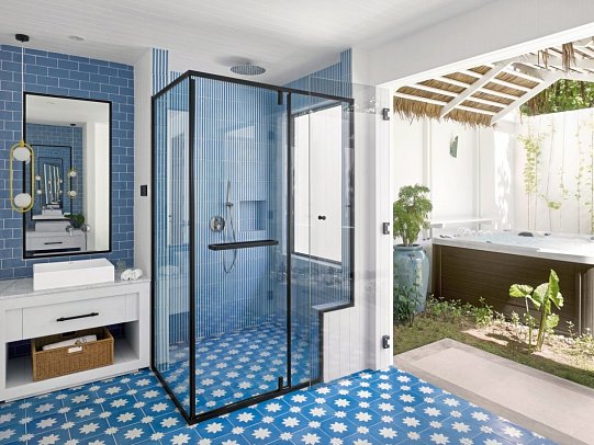 Villa Park Sun Island - Beispiel Bad Deluxe Beach Pool Villa (Zimmercodierung VS3)