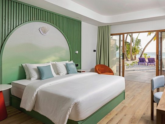 Villa Park Sun Island - Wohnbeispiel Two Bedroom Family Beach Villa (Zimmercodierungen FB2 & FB7)