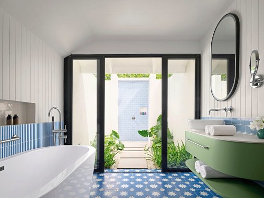 Villa Park Sun Island - Beispiel Bad Lagoon Beach Pool Villa (Zimmercodierung VD1)